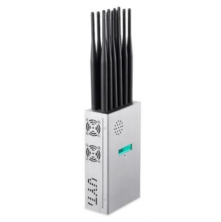 12 Antennas Full Bands Cell Phone Signal Jammer with LED Screen