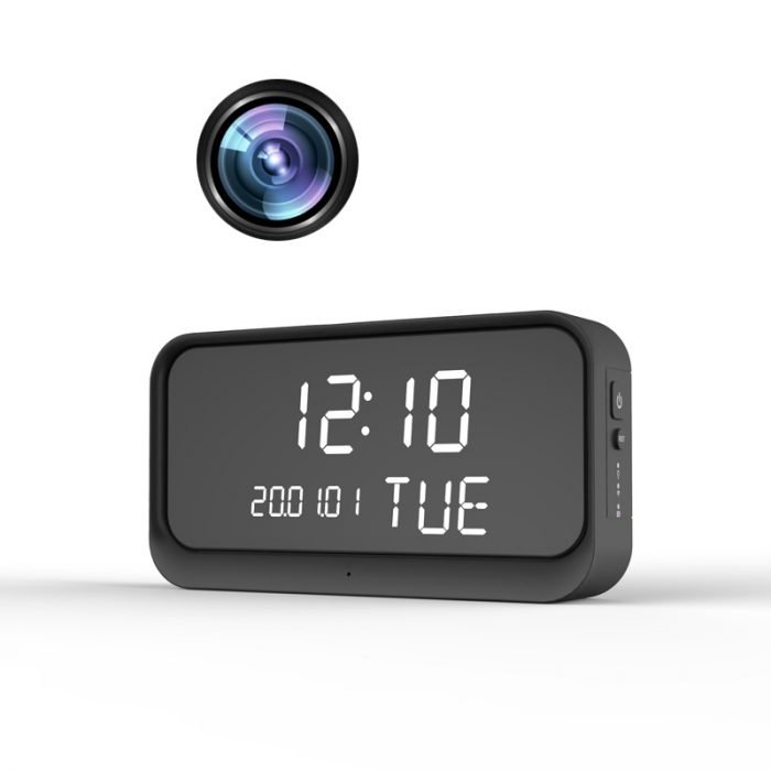 Tuya Digital WiFi Camera Clock Camera
