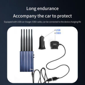 Автомобильный GPS-джаммер M6S — изображение 5